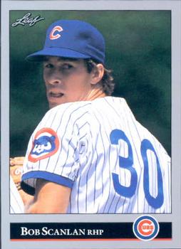 #437 Bob Scanlan - Chicago Cubs - 1992 Leaf Baseball