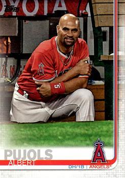 #437b Albert Pujols - Los Angeles Angels - 2019 Topps Baseball