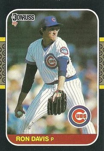 #438 Ron Davis - Chicago Cubs - 1987 Donruss Baseball