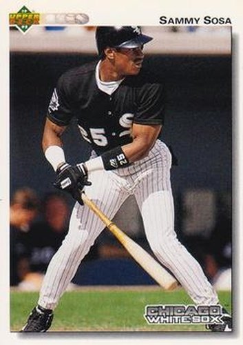 #438 Sammy Sosa - Chicago White Sox - 1992 Upper Deck Baseball