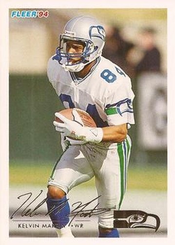 #438 Kelvin Martin - Seattle Seahawks - 1994 Fleer Football