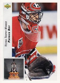 #438 Patrick Roy - Montreal Canadiens - 1992-93 Upper Deck Hockey