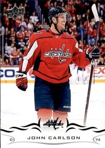 #438 John Carlson - Washington Capitals - 2018-19 Upper Deck Hockey