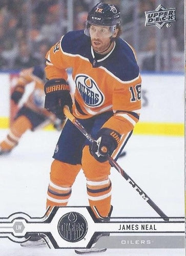 #438 James Neal - Edmonton Oilers - 2019-20 Upper Deck Hockey