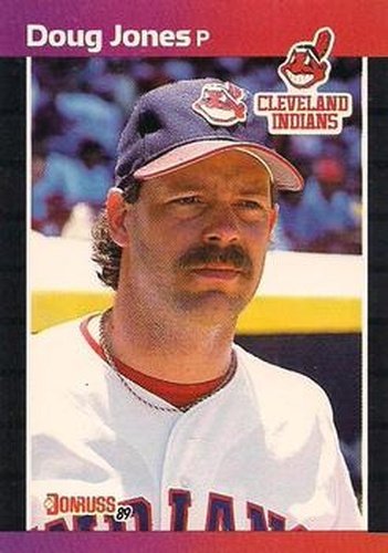 #438 Doug Jones - Cleveland Indians - 1989 Donruss Baseball