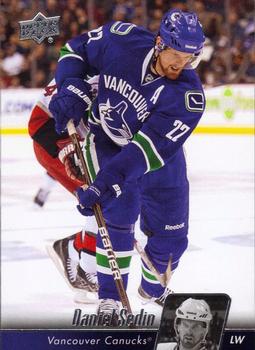 #438 Daniel Sedin - Vancouver Canucks - 2010-11 Upper Deck Hockey