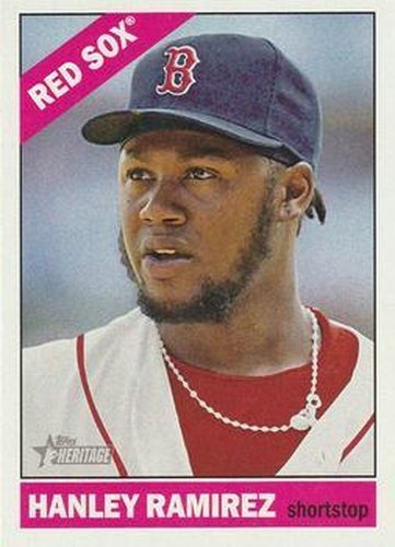 #438 Hanley Ramirez - Boston Red Sox - 2015 Topps Heritage Baseball