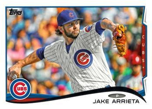 #438 Jake Arrieta - Chicago Cubs - 2014 Topps Baseball