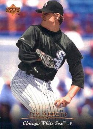 #438 Jim Abbott - Chicago White Sox - 1995 Upper Deck Baseball