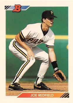 #438 Joe Redfield - Pittsburgh Pirates - 1992 Bowman Baseball