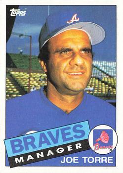 #438 Joe Torre - Atlanta Braves - 1985 Topps Baseball