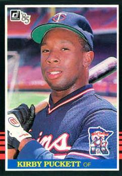 #438 Kirby Puckett - Minnesota Twins - 1985 Donruss Baseball