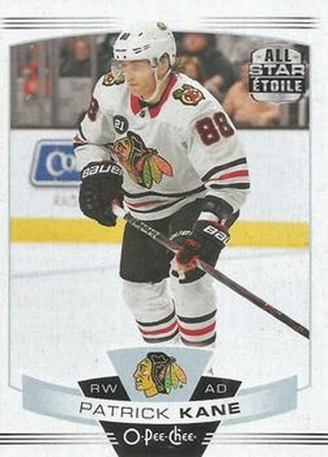 #438 Patrick Kane - Chicago Blackhawks - 2019-20 O-Pee-Chee Hockey