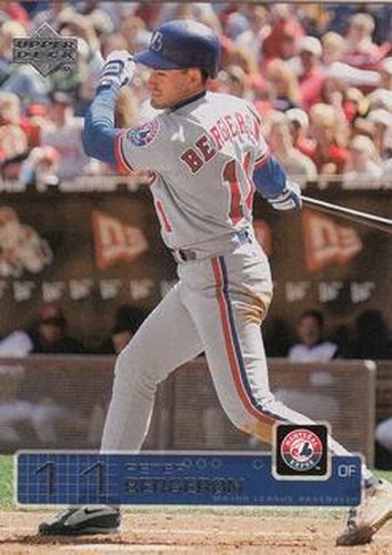 #438 Peter Bergeron - Montreal Expos - 2003 Upper Deck Baseball