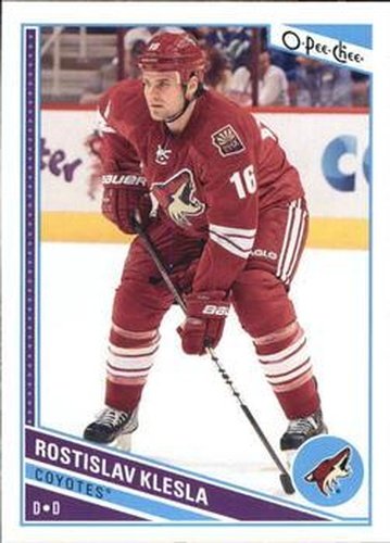 #438 Rostislav Klesla - Phoenix Coyotes - 2013-14 O-Pee-Chee Hockey