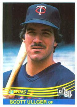 #438 Scott Ullger - Minnesota Twins - 1984 Donruss Baseball