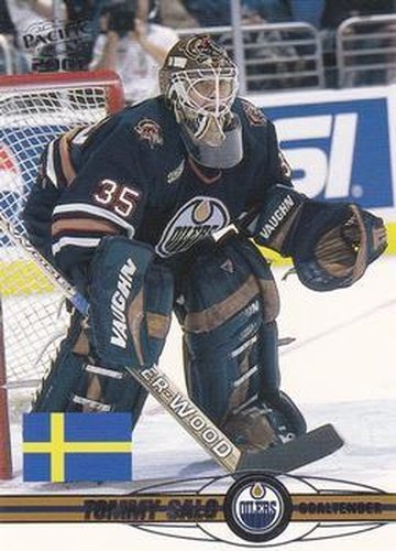 #438 Tommy Salo - Edmonton Oilers - 2000-01 Pacific Hockey