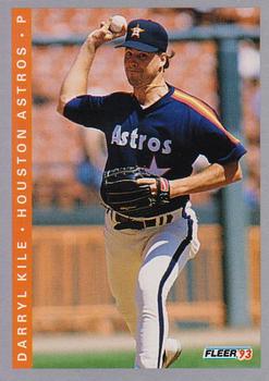 #438 Darryl Kile - Houston Astros - 1993 Fleer Baseball