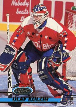 #438 Olaf Kolzig - Washington Capitals - 1993-94 Stadium Club Hockey