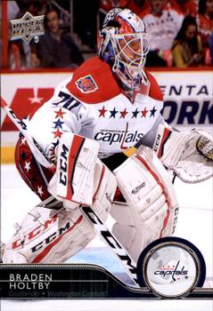 #438 Braden Holtby - Washington Capitals - 2014-15 Upper Deck Hockey
