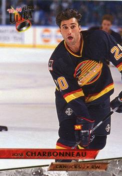 #438 Jose Charbonneau - Vancouver Canucks - 1993-94 Ultra Hockey