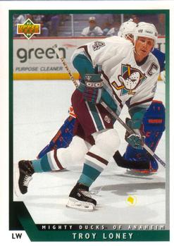 #438 Troy Loney - Anaheim Mighty Ducks - 1993-94 Upper Deck Hockey