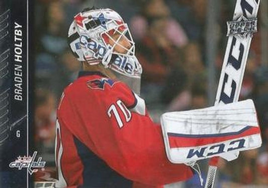 #438 Braden Holtby - Washington Capitals - 2015-16 Upper Deck Hockey