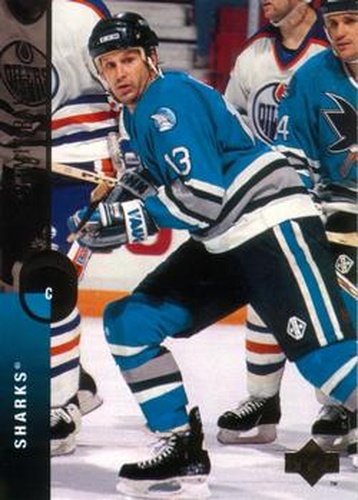 #439 Jamie Baker - San Jose Sharks - 1994-95 Upper Deck Hockey