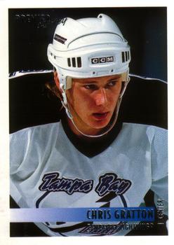 #439 Chris Gratton - Tampa Bay Lightning - 1994-95 O-Pee-Chee Premier Hockey