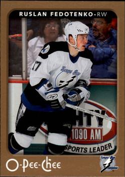 #439 Ruslan Fedotenko - Tampa Bay Lightning - 2006-07 O-Pee-Chee Hockey