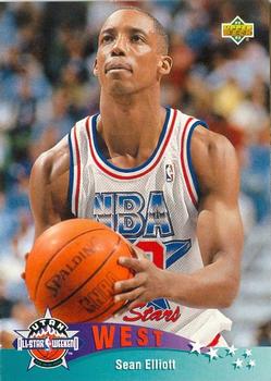#439 Sean Elliott - San Antonio Spurs - 1992-93 Upper Deck Basketball