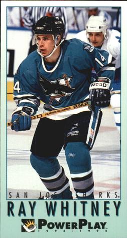 #439 Ray Whitney - San Jose Sharks - 1993-94 Fleer PowerPlay Hockey