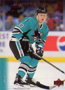 #439 Marcus Ragnarsson - San Jose Sharks - 1995-96 Upper Deck Hockey