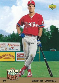 #439 Chad McConnell - Philadelphia Phillies - 1993 Upper Deck Baseball