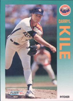#439 Darryl Kile - Houston Astros - 1992 Fleer Baseball