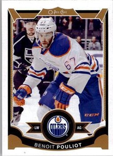 #439 Benoit Pouliot - Edmonton Oilers - 2015-16 O-Pee-Chee Hockey