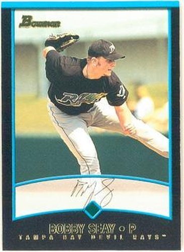 #439 Bobby Seay - Tampa Bay Devil Rays - 2001 Bowman Baseball