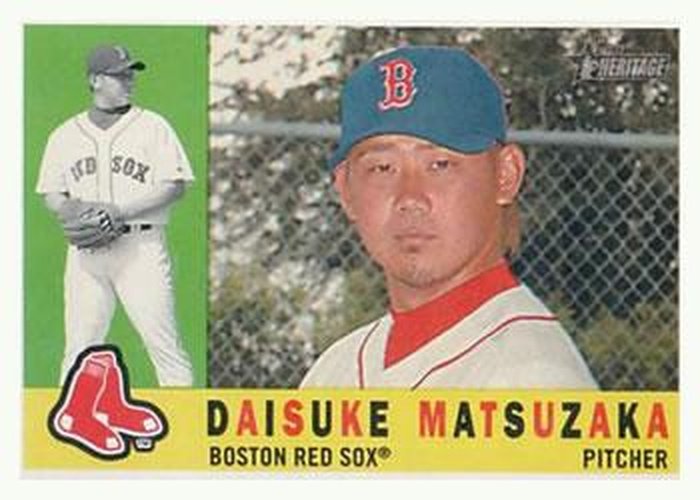 #439 Daisuke Matsuzaka - Boston Red Sox - 2009 Topps Heritage Baseball