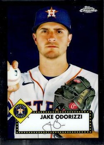 #439 Jake Odorizzi - Houston Astros - 2021 Topps Chrome Platinum Anniversary Baseball