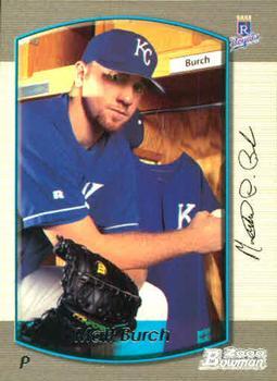 #439 Matt Burch - Kansas City Royals - 2000 Bowman Baseball
