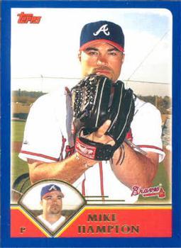 #439 Mike Hampton - Atlanta Braves - 2003 Topps Baseball