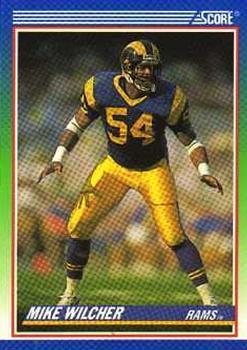 #439 Mike Wilcher - Los Angeles Rams - 1990 Score Football