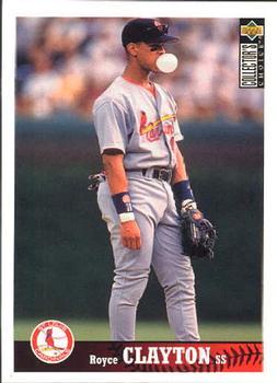 #439 Royce Clayton - St. Louis Cardinals - 1997 Collector's Choice Baseball