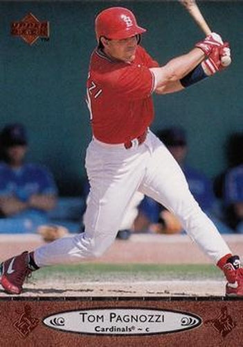 #439 Tom Pagnozzi - St. Louis Cardinals - 1996 Upper Deck Baseball
