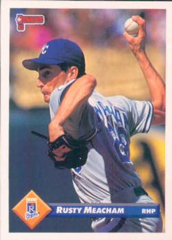 #439 Rusty Meacham - Kansas City Royals - 1993 Donruss Baseball