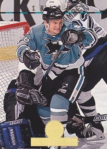 #439 Jeff Odgers - San Jose Sharks - 1994-95 Leaf Hockey