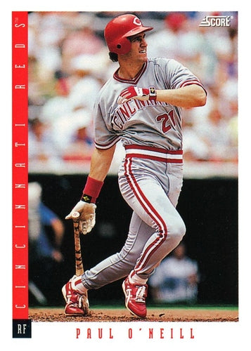 #439 Paul O'Neill - Cincinnati Reds - 1993 Score Baseball