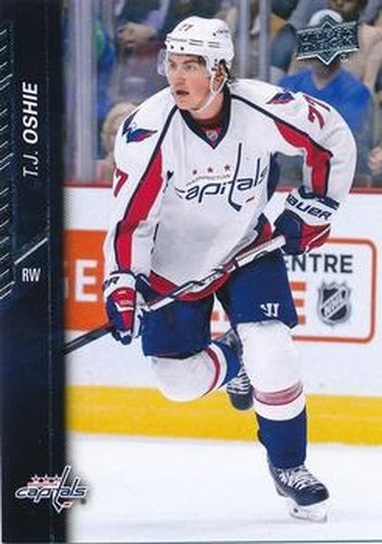 #439 T.J. Oshie - Washington Capitals - 2015-16 Upper Deck Hockey