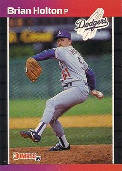 #439 Brian Holton - Los Angeles Dodgers - 1989 Donruss Baseball