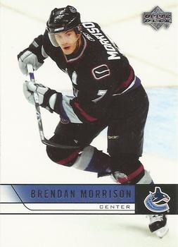 #439 Brendan Morrison - Vancouver Canucks - 2006-07 Upper Deck Hockey